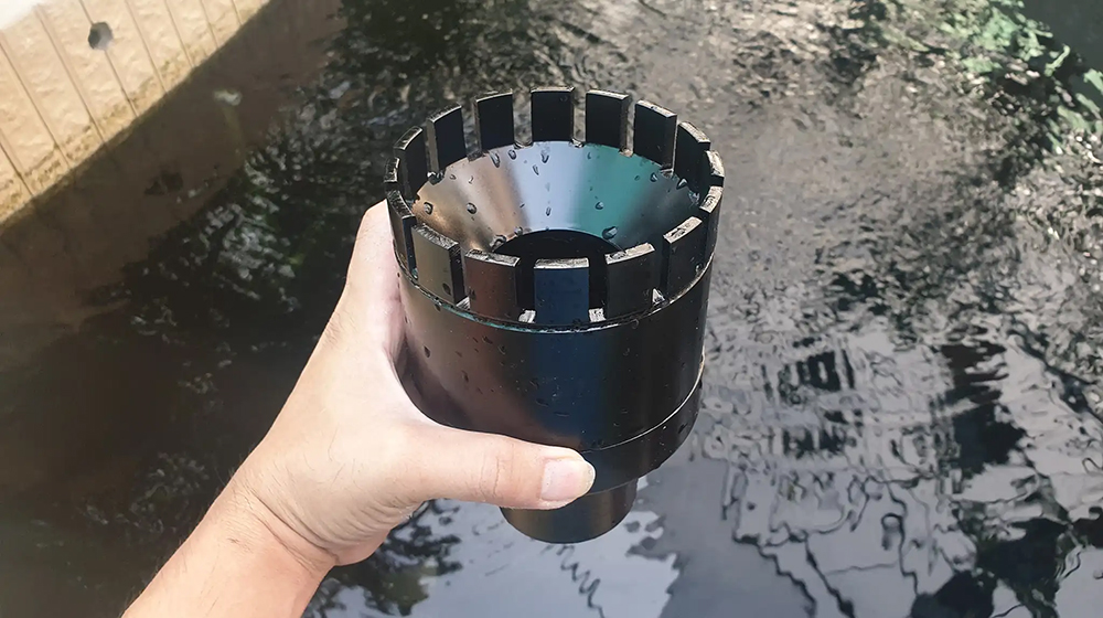 hút mặt hồ cá koi